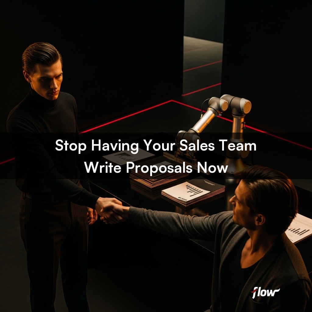 Sales team using AI to generate proposals faster and reduce manual work